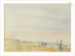 Landscape, Great Bradley, 1980 by Brenda Brin Booker