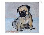 Vincent, the pug puppy by Brenda Brin Booker