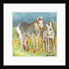 Mare with Foal by Brenda Brin Booker