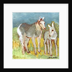 Mare with Foal by Brenda Brin Booker