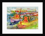 Canal Boats, 1989 by Brenda Brin Booker