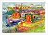 Canal Boats, 1989 by Brenda Brin Booker
