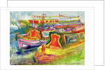 Canal Boats, 1989 by Brenda Brin Booker