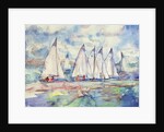 Blue Sailboats, 1989 by Brenda Brin Booker