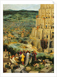 Tower of Babel, 1563 by Pieter the Elder Bruegel