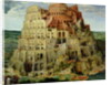 Tower of Babel, 1563 by Pieter the Elder Bruegel