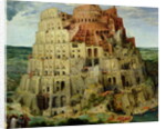 Tower of Babel, 1563 by Pieter the Elder Bruegel
