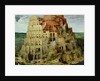 Tower of Babel, 1563 by Pieter the Elder Bruegel