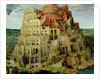 Tower of Babel, 1563 by Pieter the Elder Bruegel
