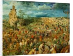 The Road to Calvary, 1564 by Pieter the Elder Bruegel