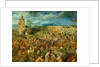 The Road to Calvary, 1564 by Pieter the Elder Bruegel
