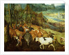 The Return of the Herd 1565 by Pieter the Elder Bruegel