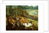 The Return of the Herd 1565 by Pieter the Elder Bruegel