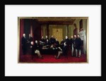 Gladstone's First Cabinet, 1868 by Henry Barraud