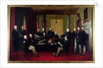 Gladstone's First Cabinet, 1868 by Henry Barraud