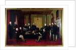 Gladstone's First Cabinet, 1868 by Henry Barraud
