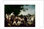 Stump Speaking by George Caleb Bingham
