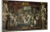 Francis I Touching for the King's Evil at Bologna by Carlo Cignani