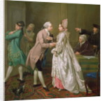 The Betrothal, 1774 by Jacobus Buys