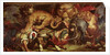 The Lion Hunt, 1855 by Ferdinand Victor Eugene Delacroix