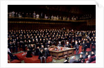 The Lord Chancellor About to Put the Question in the Debate about Home Rule in the House of Lords, 1893 by English School