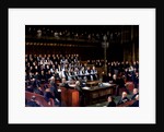 The Home Rule Debate in the House of Lords, 1893, Lord Chancellor About to Put the Question, 1893 by Dickinson & Foster