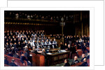 The Home Rule Debate in the House of Lords, 1893, Lord Chancellor About to Put the Question, 1893 by Dickinson & Foster