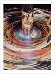 Anamorphic double portrait of King Frederick III and his Queen by Gert Dittmers