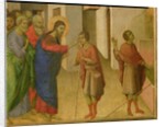 The Healing of the Man born Blind, c.1308-11 by Duccio di Buoninsegna