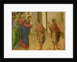 The Healing of the Man born Blind, c.1308-11 by Duccio di Buoninsegna
