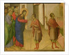 The Healing of the Man born Blind, c.1308-11 by Duccio di Buoninsegna