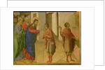 The Healing of the Man born Blind, c.1308-11 by Duccio di Buoninsegna