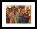 Jesus Opens the Eyes of a Man Born Blind, 1311 by Duccio di Buoninsegna