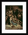Scenes from the Massacre of Chios, 1822 by Ferdinand Victor Eugene Delacroix