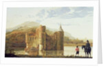 Ubbergen Castle, c.1655 by Aelbert Cuyp