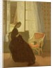 Woman Sewing at a Window by Gwen John