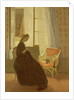 Woman Sewing at a Window by Gwen John