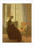 Woman Sewing at a Window by Gwen John