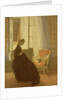 Woman Sewing at a Window by Gwen John