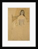 Self Portrait, Naked, Sitting on a Bed by Gwen John