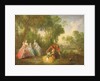 La Famille de Bourbon-Conti by Nicolas Lancret