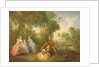 La Famille de Bourbon-Conti by Nicolas Lancret