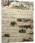 A Christmas letter written with pictograms by John Everett Millais
