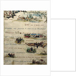 A Christmas letter written with pictograms by John Everett Millais