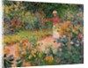 Jardin de Giverny, 1895 by Claude Monet