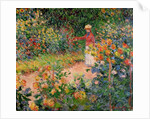 Jardin de Giverny, 1895 by Claude Monet