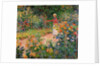 Jardin de Giverny, 1895 by Claude Monet