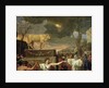 The Adoration of the Golden Calf, before 1634 by Nicolas Poussin