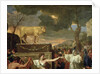 The Adoration of the Golden Calf, before 1634 by Nicolas Poussin