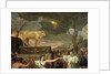 The Adoration of the Golden Calf, before 1634 by Nicolas Poussin